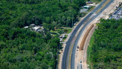 US 19 Widening from Jump Ct to Fort Island Trail Project - April 2020