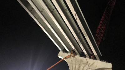 Pinellas Bayway Bridge Replacement Project - Delivery & Installation of Bridge Beams May 2020