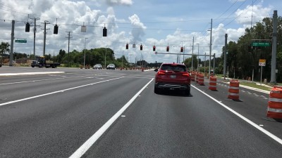 US 301 widening project (August 2021)