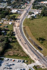Widening for new eastbound SR 54 lanes between Lake Crystal Boulevard and Eiland Blvd./Morris Bridge Rd. (12/16/2022 photo)