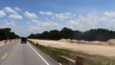 Widening SR 50 between US 98 and US 301 (8/17/2021 photo)
