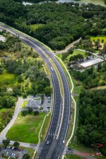 Looking southeast over Cortez Blvd. near Horse Lake Road (9-5-2025 photo)