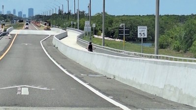 Image of Howard Frankland Bridge shared-use path in Pinellas County (Photo May 2026)