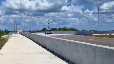 Image of Howard Frankland Bridge shared-use path in Pinellas County (Photo May 2026)