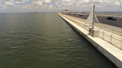 Image of Howard Frankland Bridge shared use path soon to open (Photo May 2026)