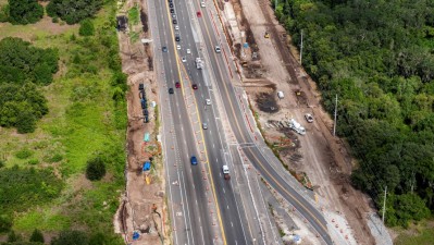 I-75 interchange improvements at Big Bend Road (July 2023)