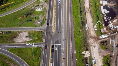 I-75 interchange improvements at Big Bend Road (September 2022)