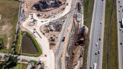 I-75 interchange improvements at Big Bend Road (November 2022)