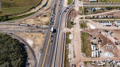 I-75 interchange improvements at Big Bend Road (December 2022)