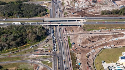 I-75 interchange improvements at Big Bend Road (February 2023)
