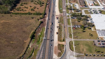 I-75 interchange improvements at Big Bend Road (February 2023)