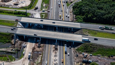 I-75 interchange improvements at Big Bend Road (July 2022)