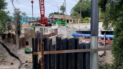 9th Street South (Dr. Martin Luther King Jr. Street) Bridge Replacement (August 2021)