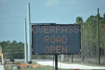 Welcome news to drivers in the Wesley Chapel area (2/21/2022 photo)