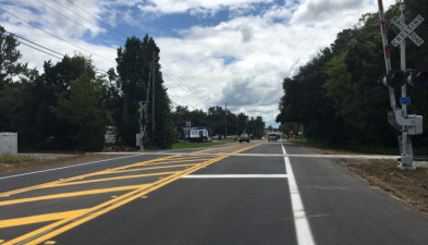 US 98 replacement of railroad crossing --- August 2019