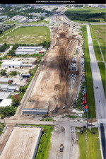 The Gateway Expressway corridor is taking shape between Ulmerton Road (top of photo) and 126th Avenue N. in this June 2019 photo.