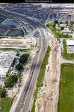 Work along the Roosevelt Boulevard (SR 686) corridor next to St. Pete-Clearwater International (PIE) Airport (June 2019 photo).