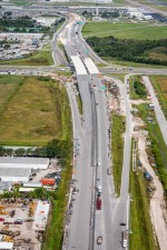 Looking north over the new SR 686A toll road at the Ulmerton Road interchange (11/15/2022 photo)
