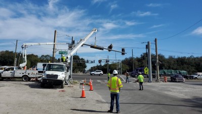US 41 (Tamiami Trail) Signal Improvements at Gibsonton Drive (January 2022)