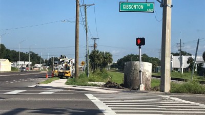 US 41 (Tamiami Trail) Signal Improvements at Gibsonton Drive (September 2021)