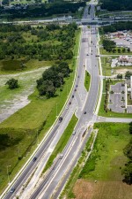 Looking west over SR 52 towards I-75 (7/18/2022 photo)