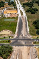 Looking east at the new SR 52 highway at MIrada Blvd. (5/14/2021 photo)