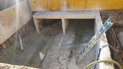 Booker Creek box culvert repair and replacement project - March 2021