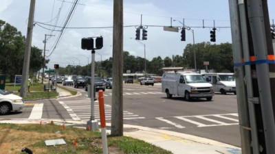 US 301 Traffic Signal Upgrade at Riverview Drive July 2020