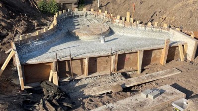 Image showing newly poured drainage structure along SR 60 (Kennedy Blvd) Photo July 2026
