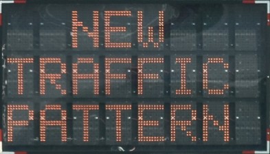 Sign of the times: Drivers should be alert to traffic shifts on US 98 in northern Polk and southern Pasco counties (3-14-2025 photo)