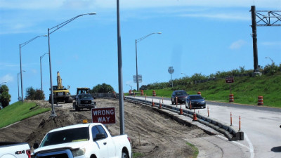 I-275 Interchange Improvement southbound exit ramp to 22nd Avenue South August 2019