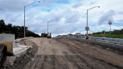 I-275 Interchange Improvement southbound exit ramp to 22nd Avenue South August 2019