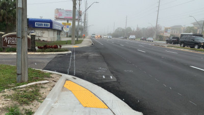 SR 584/SR 580 (Tampa Road) improvement - February 2021