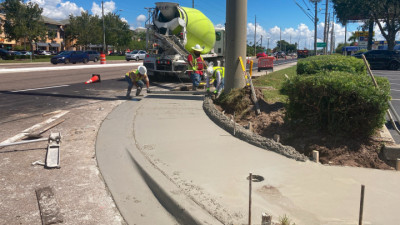 SR 584/SR 580 (Tampa Road) improvement - September 2020