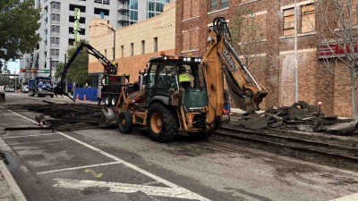 Florida Avenue at Polk Street December 2023