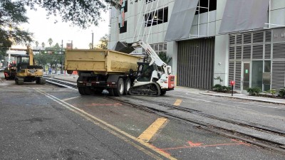 Tampa Street at Polk Street November 2023