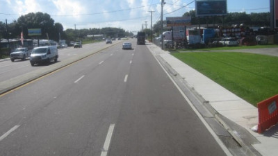 US 41 (50th Street) New Sidewalk from Denver Street to 30th Avenue October 2019