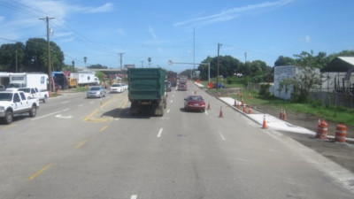 US 41 (50th Street) New Sidewalk from Denver Street to 30th Avenue August 2019