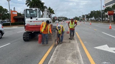 US 92 (4th St. N) Median Modifications from 30th Ave N. to 94th Ave N. (April 2023)