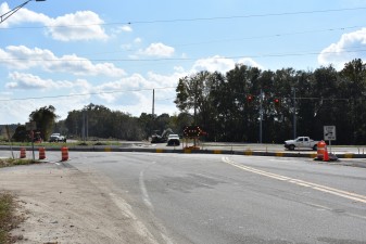 Looking south from Citrus Way at the US 98 roundabout construction (11/3/2022 photo)
