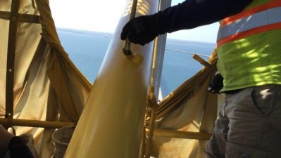I-275 (Sunshine Skyway Bridge) Cable Painting (March 2023)