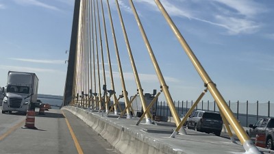 I-275 (Sunshine Skyway Bridge) Cable Painting (March 2024)