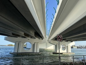 SR 699 (Gulf Blvd) Bridge Maintenance over John's Pass (May 2023)