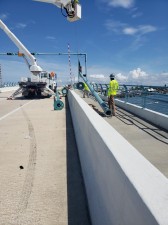 SR 699 (Gulf Blvd) Bridge Maintenance over John's Pass (August 2022)