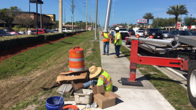 Highway Lighting Upgrades in Pinellas Co March 2020