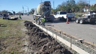 SR 580 Repaving from Shore Boulevard to Tampa Road (February 2024)