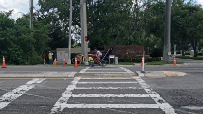 SR 597 (Dale Mabry Highway) repaving from Fletcher Avenue to Van Dyke Road (August 2022)