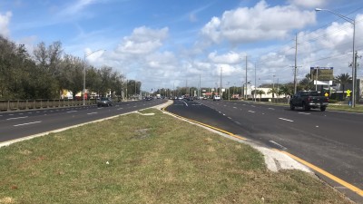 SR 597 (Dale Mabry Highway) repaving from Fletcher Avenue to Van Dyke Road (February 2023)