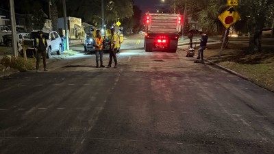 Central Avenue New Bikeway from 7th Avenue to Florida Avenue (December 2025)