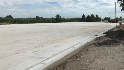 I-75 Southbound Rest Area parking lot expansion Hillsborough County (August 2021)